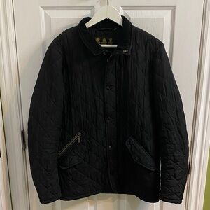 Barbour chelsea sportsquilt Jacket Coat Corduroy Collar Men’s Size Medium Fall